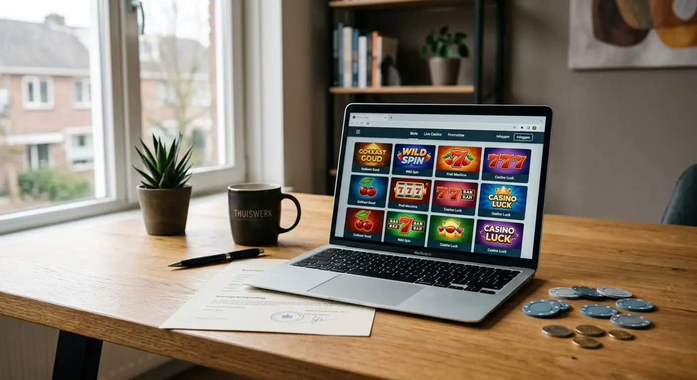 Beste online casino zonder Cruks Nederland 2026 gids met licentiedocument en gokchips